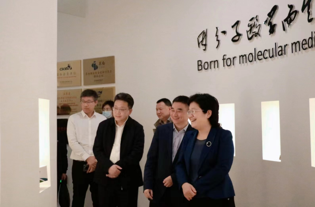 徐州市政府代表团莅临UG环球视讯ug生物调研指导
